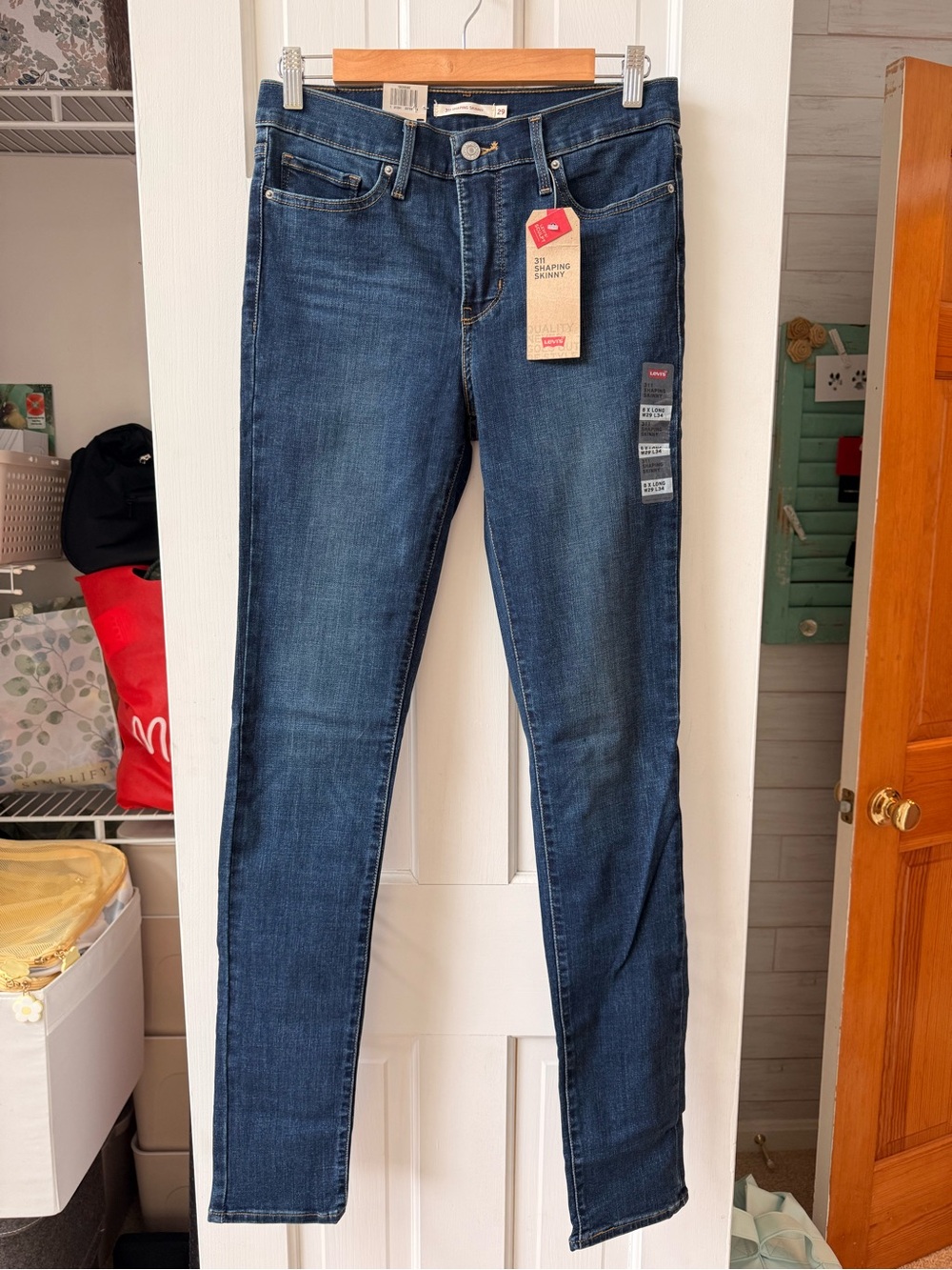 Levi's Dark Indigo Skinny Jeans - Women's